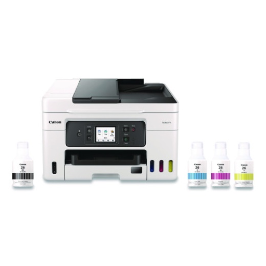 Canon Megatank Maxify Wireless Color All-In-One Inkjet Printer, Copy, Fax, Print, Scan