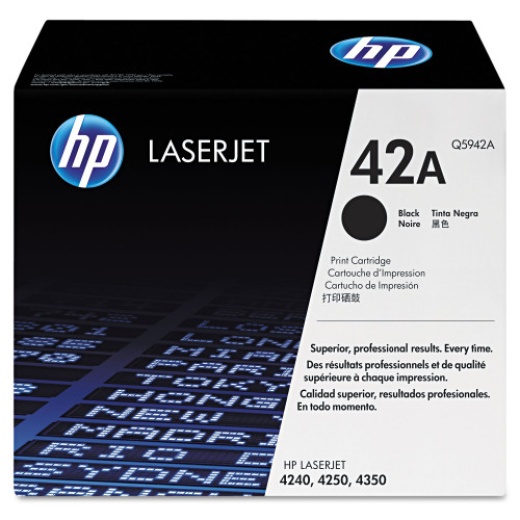 HP 42A Black Original Laserjet Toner Cartridge