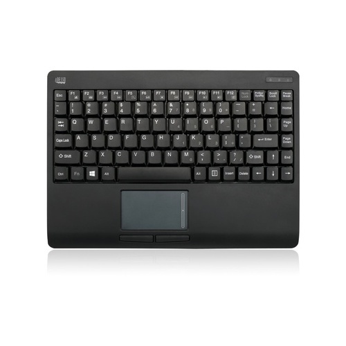 Adesso 2.4Ghz Rf Mini Wireless Touchpad Keyboard - WKB4110UB