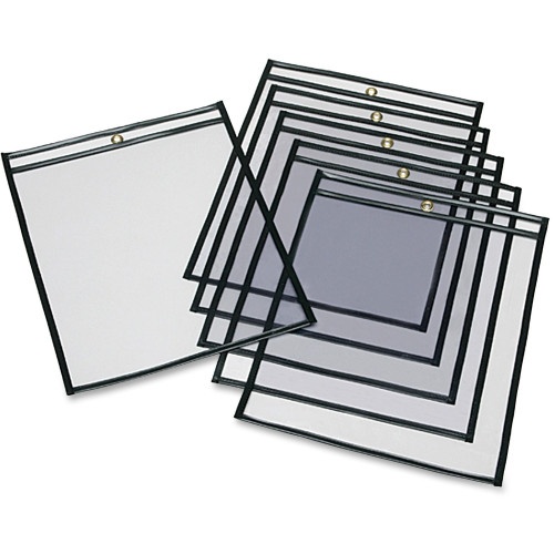 Oxford Utili-Jac Heavy-Duty Clear Plastic Envelopes, 3 X 5, 50/Box