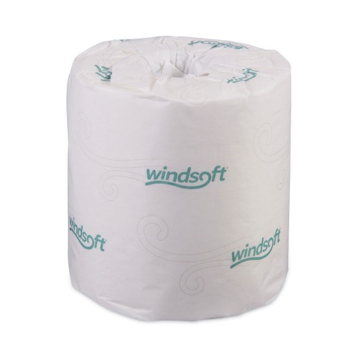 Windsoft® Standard Toilet Paper, 2-Ply, 500 Sheets, 96 Rolls