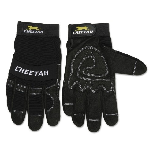 MCR Safety Cheetah 935Ch Gloves, Small, Black