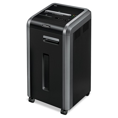 Fellowes Powershred 225I 100% Jam Proof Strip-Cut Shredder, 22 Manual Sheet Capacity
