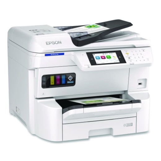 Epson Workforce Pro Em-C7100 Color Multifunction Printer, Copy/Fax/Print/Scan