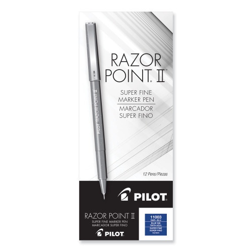 Pilot Razor Point II Super Fine Line Porous Point Pen