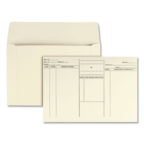 Quality Park Attorney's Envelope/Transport Case File