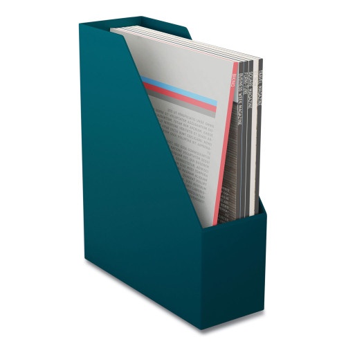 Tru Red Plastic Magazine File, Teal, 3.66 X 10.3 X 12.51