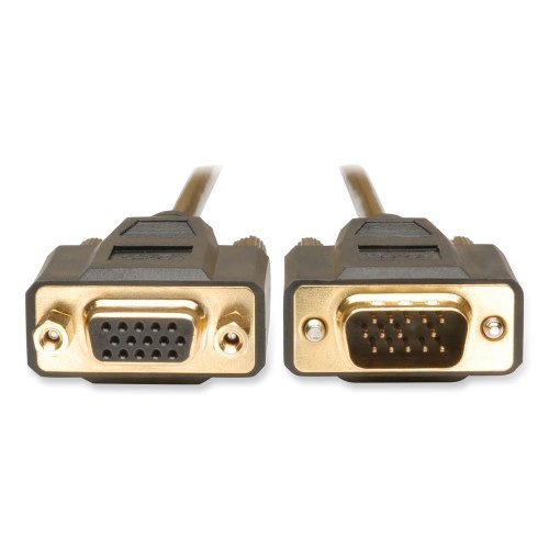 Tripp Lite VGA Monitor Extension Cable, 10 Ft, Black