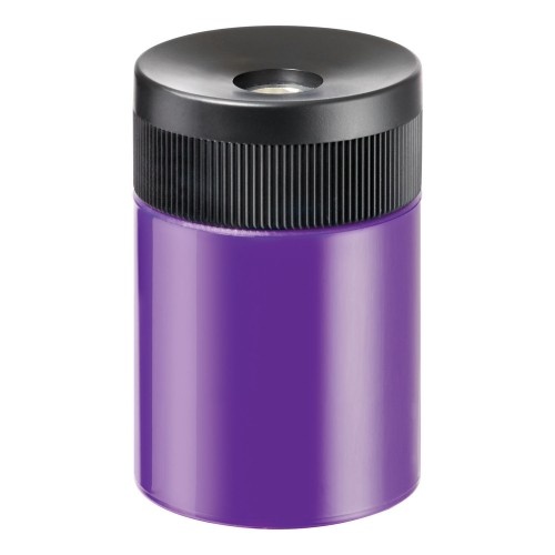 Staedtler Handheld Barrel Pencil Sharpener, 2.5 x 3, Assorted Colors, 6/Box