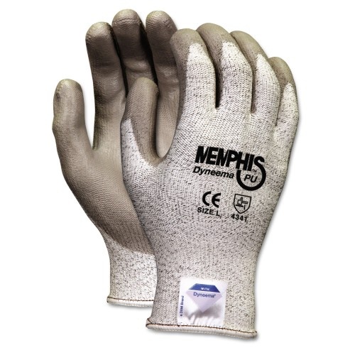 MCR Safety Memphis Dyneema Polyurethane Gloves - Cut-Resistant Work Gloves