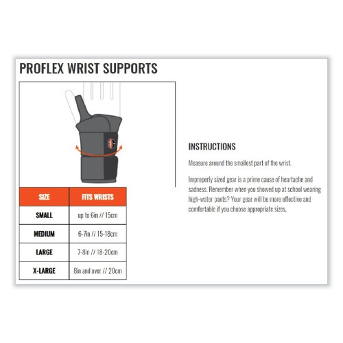 Ergodyne Proflex 4010 Double Strap Wrist Support