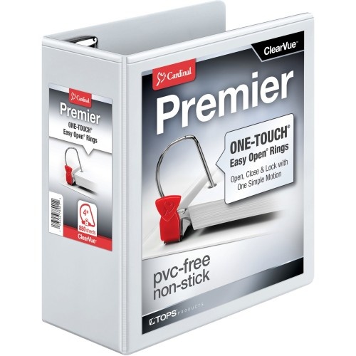 EasyOpen Clearvue Slant D-Ring Binders