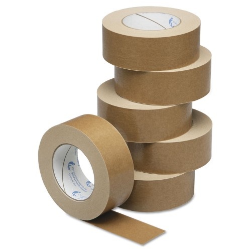 AbilityOne 751000 Skilcraft Type III Masking Tape, 2" x 60 yds, Natural Kraft Gloss