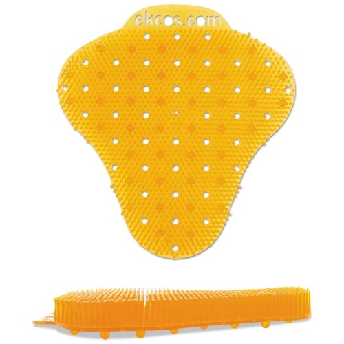 Diversey Ekcoscreen Urinal Screens, Tropical Scent, Orange, 12/Carton