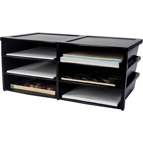 Storex Quick Stack 6-Sorter Organizer