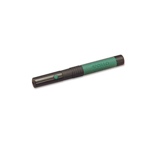 Quartet Classic Comfort Laser Pointer, Class 3A, Projects 1,500 Ft, Jade Green