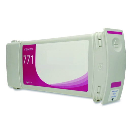 Clover Remanufactured Magenta Ink, Replacement For 771 (Ce039a, B6y17a) 775 Ml