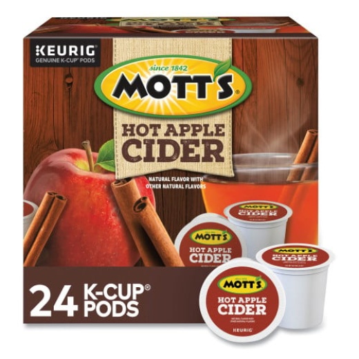 Mott's Hot Apple Cider K-Cup Pods, 1 Oz K-Cup Pod, 24/Box