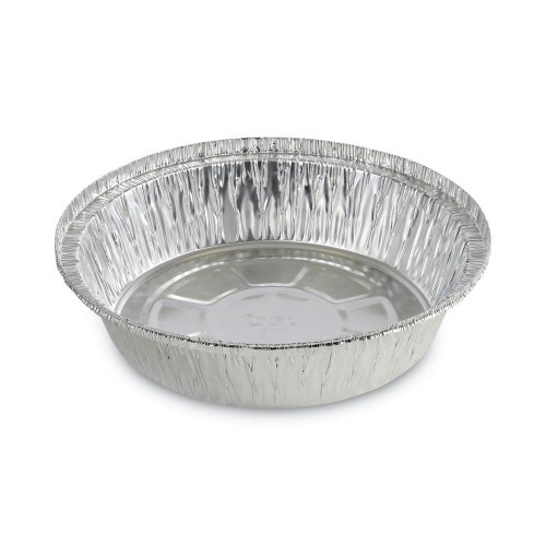 Boardwalk® Aluminum Round Container, 7 In, 500/Carton