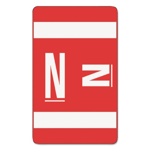 Smead Alphaz Color-Coded Second Letter Alphabetical Labels