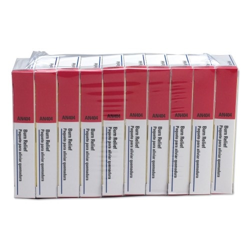 First Aid Only Burn Treatment Pack Refills for ANSI-Compliant First Aid Kits/Cabinets, 60/Pack