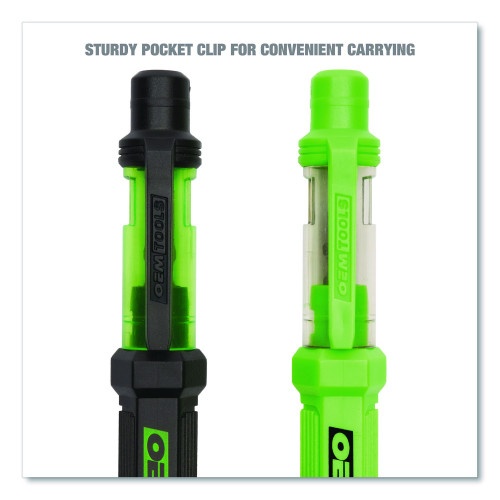 OEMTOOLS 6-Way Pen-Style Screw/Nut Driver - 4/Pack