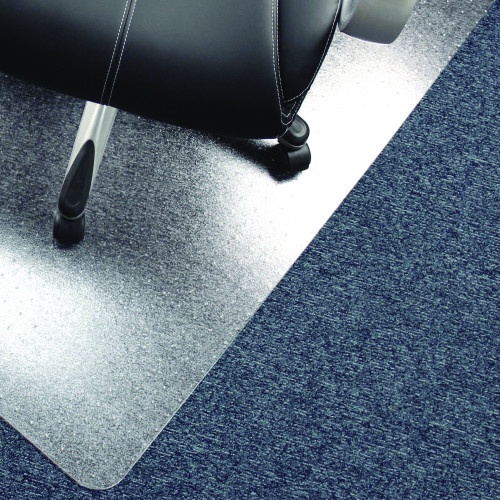Floortex Cleartex Advantagemat Phthalate Free PVC Chair Mat for Low Pile Carpet