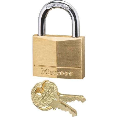 Master Lock Solid Brass Padlock - Rust Resistant & Secure