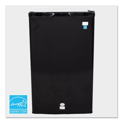 Avanti 4.4 Cu.Ft. Auto-Defrost Refrigerator - Black