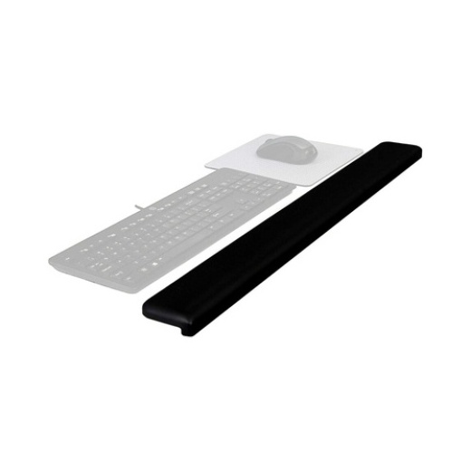 3M Gel Wrist Rest for Standing Desks, Black, 30.13 x 3.25