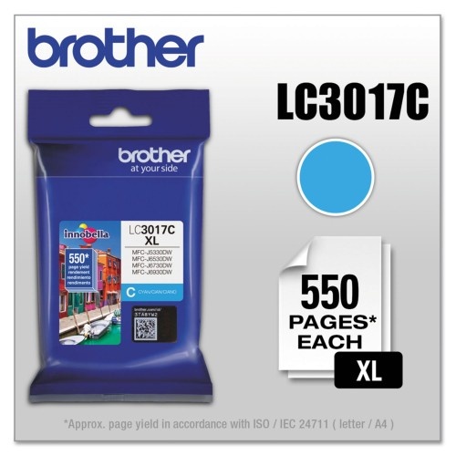 Brother Innobella High-Yield Ink, 550 Page-Yield, Cyan