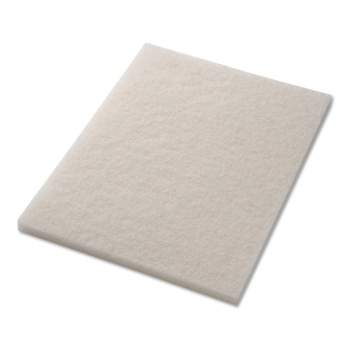 Americo Polishing Pads, 14 x 28, White, 5/Carton