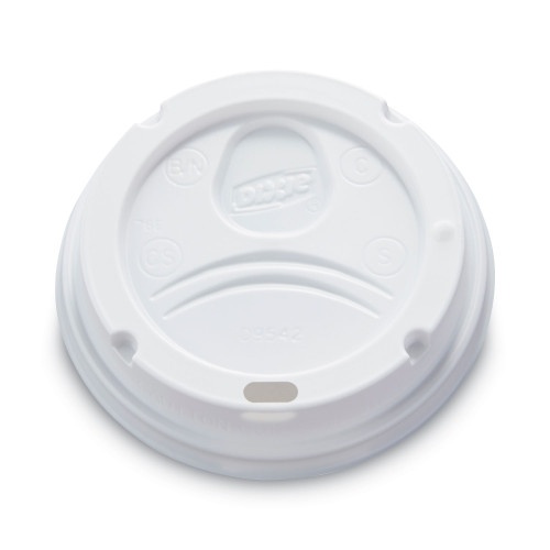 Dixie Dome Drink-Thru Lids - Fits 10 oz to 16 oz PerfecTouch and 12 oz to 20 oz WiseSize Cups
