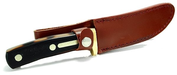 Schrade Old Timer 160Ot - Mountain Lion Full Tang Fixed Blade Knife