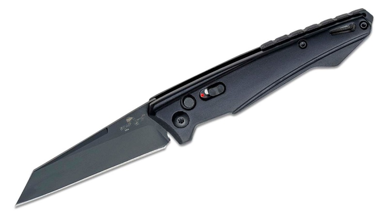 Bear Ops Bold Action Xv Auto Folding Knife 3.03" Sandvik 14C28n Black