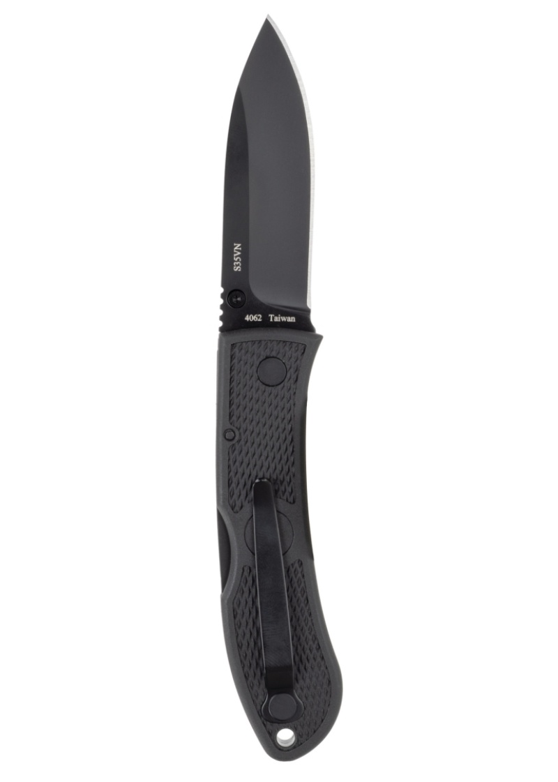 Kabar 4062S35 Dozier Folding Knife Black