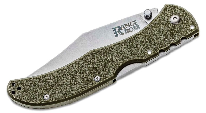 Cold Steel 20Kr7 Range Boss Folding Knife 4" 4034 Stonewashed Clip Pt