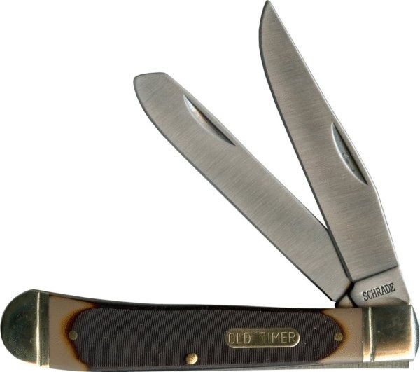Schrade Old Timer 296Ot - Trapper Folding Pocket Knife