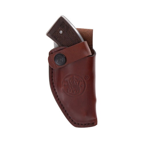 S&W M325 Revolver Knife with Leather Holster-Style Sheath