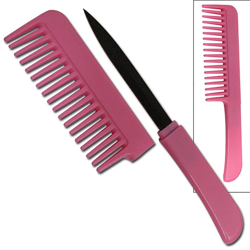 Pink Self Defense - Comb Knife New