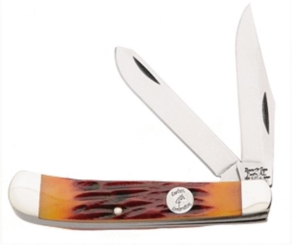 4 1/8 In. Red Stag Bone Large Trapper