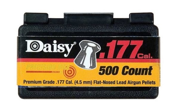 Daisy Flat-Nosed Pellets .177 Cal. (500 Count)