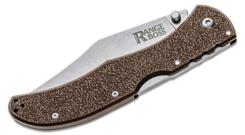 Cold Steel 20Kr9 Range Boss Folding Knife 4" 4034 Stonewashed Clip Pt