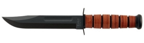 Ka-Bar 5017 - Full-Size Usmc Ka-Bar- Straight Edge