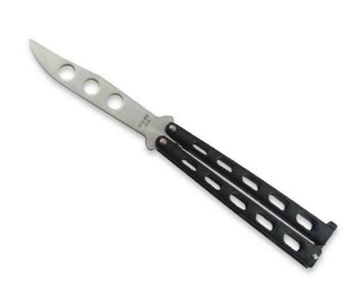 Bear & Son 114Btr - 5 Inch Black Butterfly Trainer