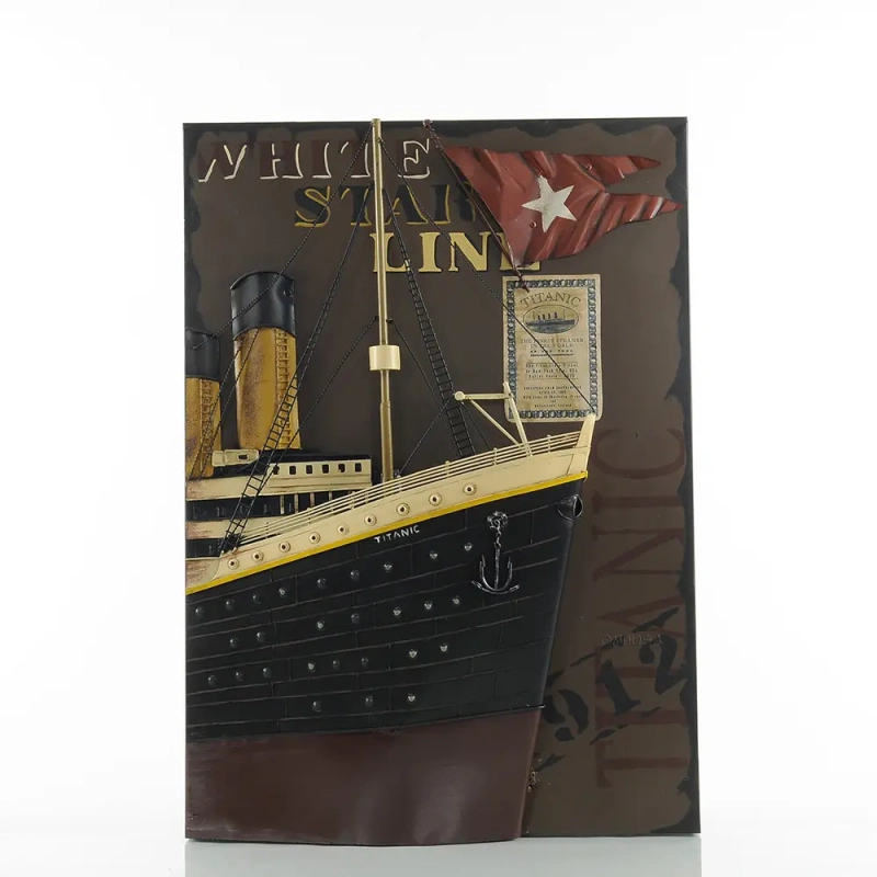 Titanic Front Bow 3D Painting
