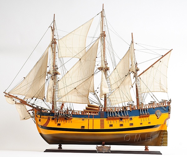 HMS Endeavour Painted