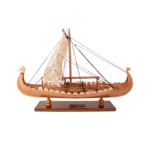 Viking Small Drakkar Model Ship