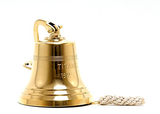 Titanic Ship Bell - 8 Inches