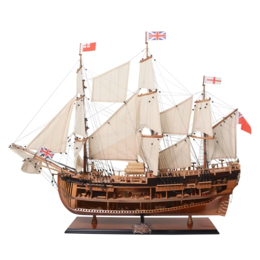 HMS Endeavour Open Hull Model